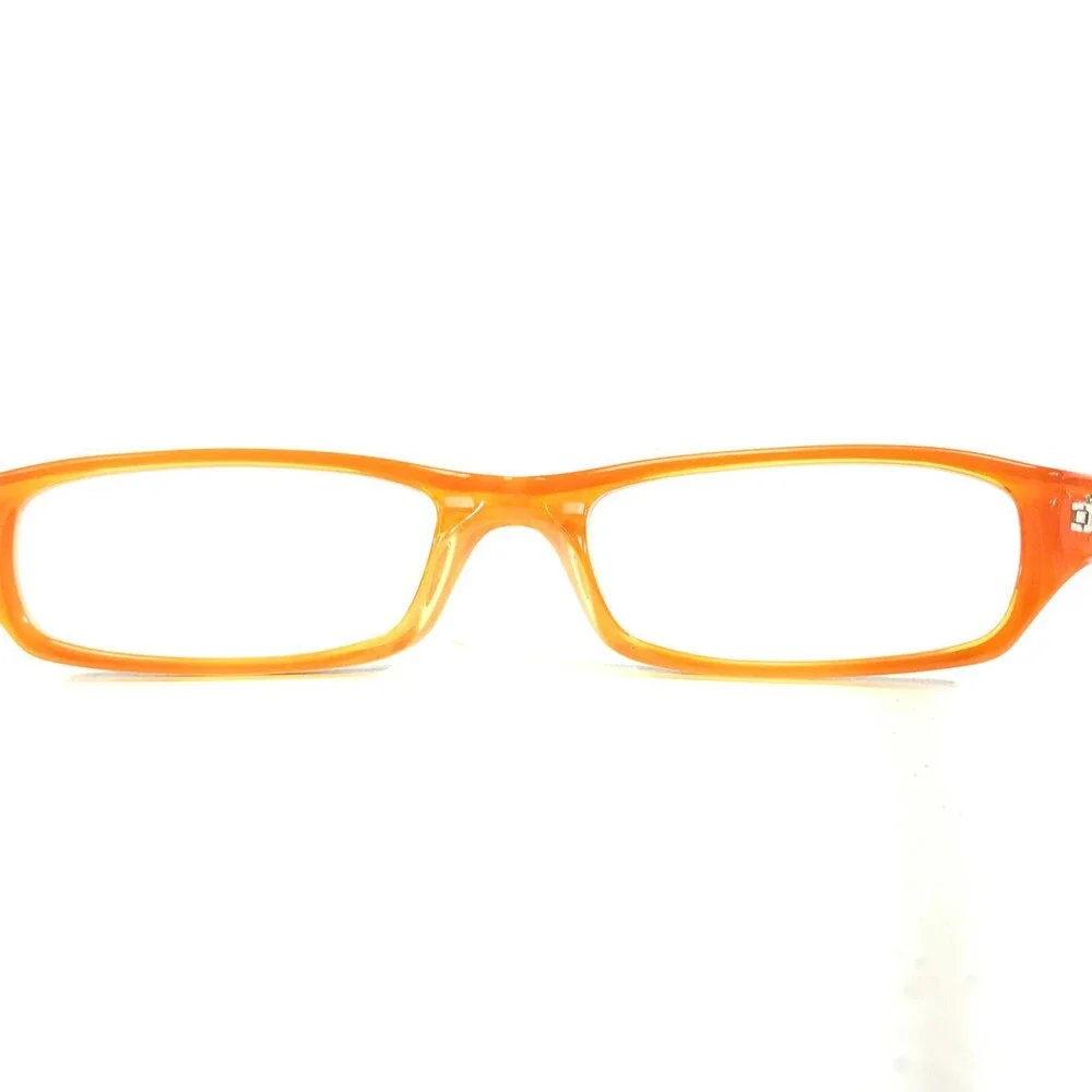 Versus by Versace Eyeglasses Frames MOD.8063 677 Brown Clear Orange 49-16-135